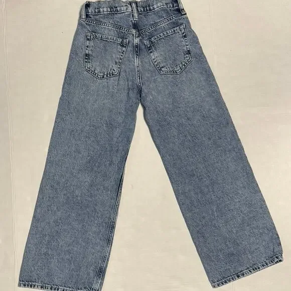 Gap Kids Lot of 2 Girl 10 Low Stride Jeans Embroidered Distressed School Casual - Picture 10 of 16